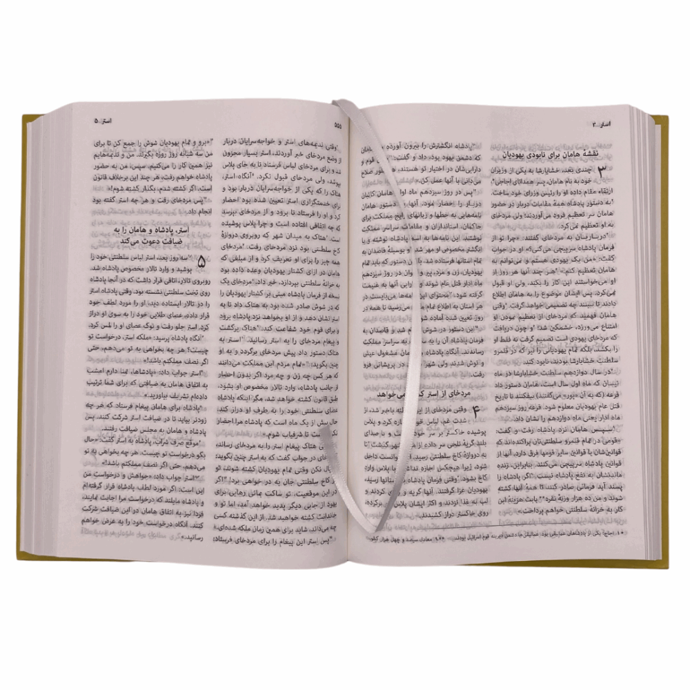 Persian (Farsi) Contemporary Bible (Yellow) Hardback - Image 2