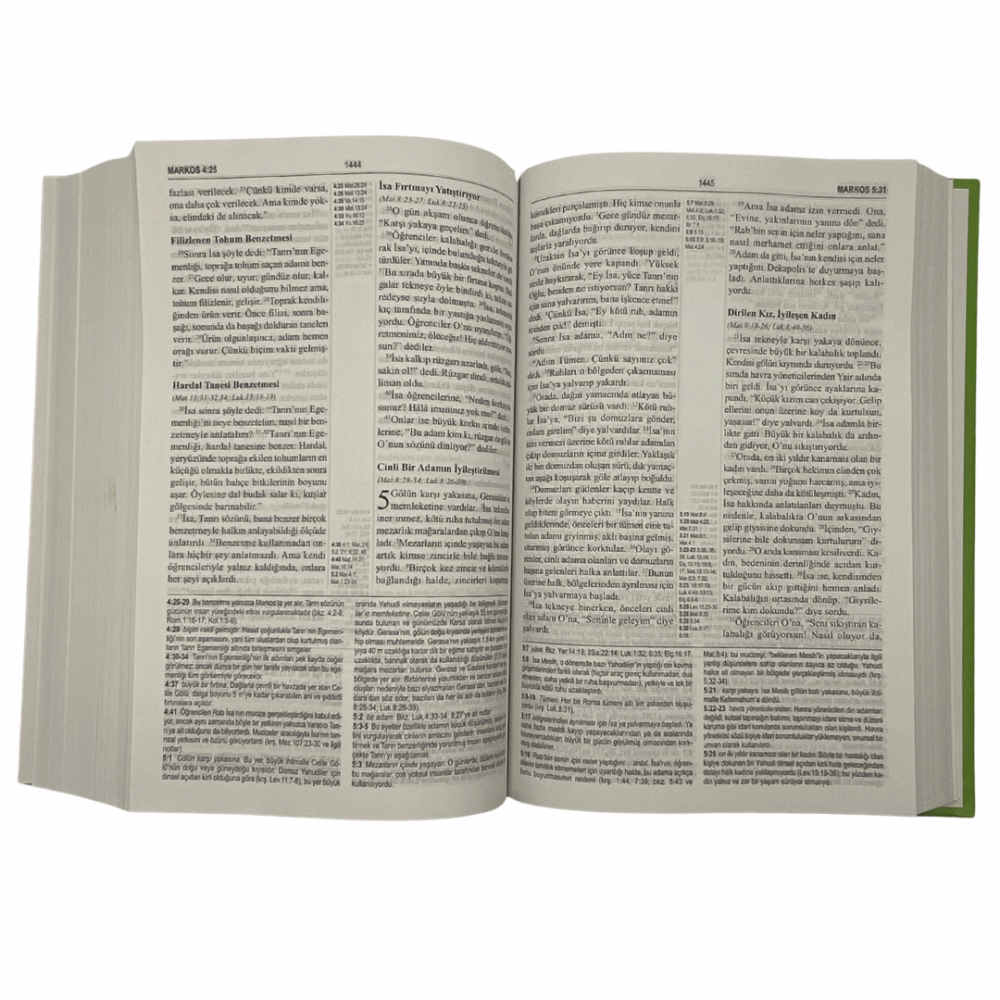 Turkish Study Bible - Hardback (Green) - Image 2